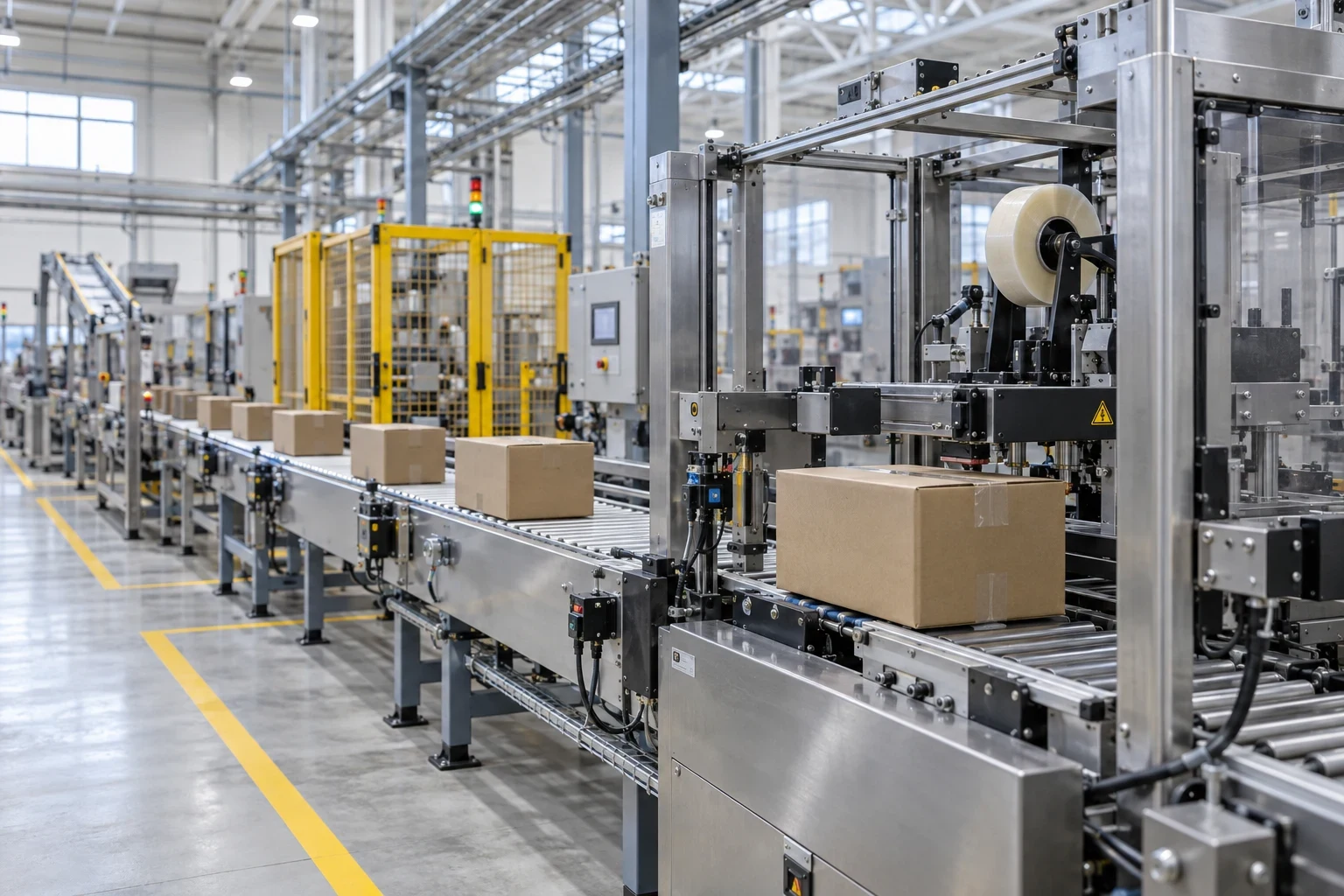 Packaging line